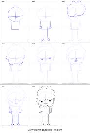 How To Draw Camden From Clarence Printable Drawing Sheet By Drawingtutorials101 Com Drawing Sheet Drawings Clarence