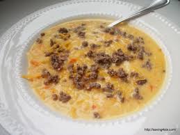 Yes, you can definitely make this wonderful bacon cheeseburger soup on the stovetop. Simple Cheeseburger Soup Made With Hashbrowns Saving 4 Six Food Hashbrown Recipes Cheeseburger Soup
