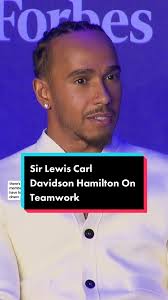 Sir Lewis Carl Davidson Hamilton MBE spoke at the #ForbesIconoclast Summit  about building stregth and team work. #f1 #f1tiktok #formula1