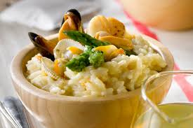 Risotto Cremeux Aux Fruits De Mer De Votre Choix Kiss My Chef Risotto Cremeux Risotto Fruits De Mer