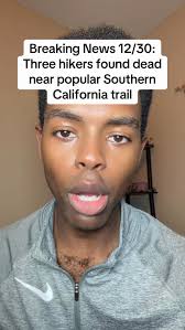 Las autoridades confirmaron la identidad de dos de los tres senderistas  encontrados muertos la semana pasada en Mount Baldy. Se trata de Juan Sarat  López, de 37 años, y Bayron Pedro Ramos