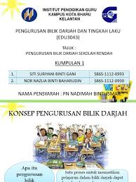 Model pengurusan disiplin bilik darjah oleh: Pengurusan Bilik Darjah Dan Tingkah Laku Edu3043