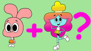 The Amazing World of Gumball Anais and Rachel Fusion - YouTube