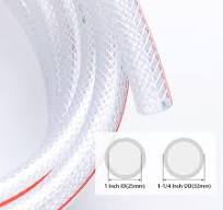 Amazon.com: Eoiips 1” ID PVC Braided Clear Flexible Vinyl ...