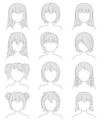 Cara menggambar dan mewarnai makeup glitter rainbow makeup tools coloring and drawing. Cara Menggambar Rambut Anime Dan Manga Untuk Karakter Cewe Anidraw