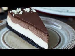 Nutella Cheesecake A Really Dark Chocolaty Crust From The Oreo Cookies A White Cream Cheese Layer And A Nut Cheesecake Recipes Desserts Best Nutella Recipes