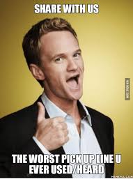 Share With Us The Worst Pick Up Line U Ever Used Heard Memeful Com Pick Up Lines Meme On Me Me