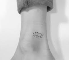 Kucuk Dovme Modelleri Koreli Sanatcidan Mini Tattoos Fil Dovmeleri Dovme