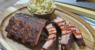 Baby Back Ribs On An Offset Pit Baby Back Ribs Pork Loin Back Ribs Smoker Bbq Ribs