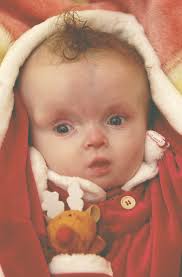 Little Angel' sees her first Christmas