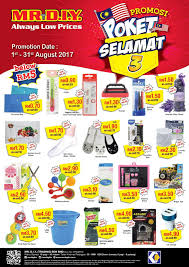 Lim, chief operating officer of senq, said. Mr Diy Catalogue Discount Offer Promotion Price From Rm0 70 Until 31 August 2017