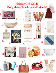 Oprah winfrey is back with her annual gift guide, oprah's favorite things, and it's the biggest list yet. Holiday Gift Guide Neighbors Teachers And Friends The Sunny Side Up Blog