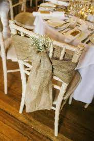 50x Hessian Chair Sashes Covers Bows Jute Burlap Vintage Rustic Wedding Decor Ebay Wedding Chair Sashes Vintage Rustic Wedding Decor Wedding Chair Decorations