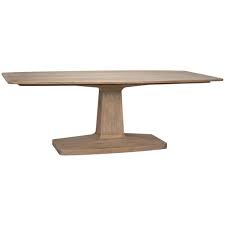 Unfinished wood round pedestal table for 4 (42 in. Noir Travis Rustic Lodge Light Brown Walnut Wood Rectangular Dining Table 41 D 50 D Kathy Kuo Home