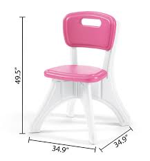 Step2 854400 mighty my size table & chairs set. Step2 Lifestyle Kitchen Table And Chair Set Pretend Play And Dress Up Toy Pink And White 719600 Buy Online At Best Price In Uae Amazon Ae