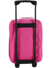 Product titledisney disney minnie mouse travel duffel bag 17 pink w/ minnie face pvc luggage tag. Minnie Mouse Disney Kids Minnie Mouse Rolling Carry On Luggage Walmart Com Walmart Com