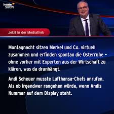 Deutschland diskutiert über die mundschutzpflicht. Zdf Heute Show Gluckwunsch Zum Fiasko Die Heute Show Ist Online Https Kurz Zdf De Hs2109fb Facebook