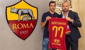 «рома» вплотную приблизилась к юбилейному голу в еврокубках. Mhitaryan Prisoedinilsya K Rome Football Ua