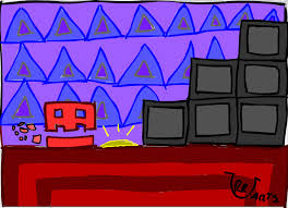 (so far he has up to page 1 of issue 3) each series is 25 issues long. Geometry Dash By Urrarts On Deviantart