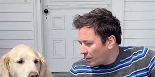 Watch Jimmy Fallon Get Trolled By His Dog During Hilarious "Interview"