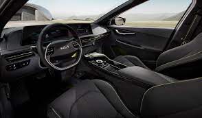 Alternatively, you could order it in glacier (which i think means white) with dark green seats, or urban. Kia S Ev6 Is A Small Electric Car With Big Dreams The Verge