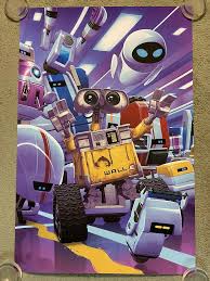 Wall-E Disney Pixar Cartoon Animated Movie Art Print Poster Mondo Rory  Kurtz | eBay