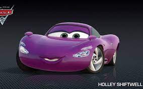 Cars 2 Trailers Take Lighting Mcqueen Out Of Radiator Springs And Around The World Purple Car Pixar Cars Disney Pixar Cars
