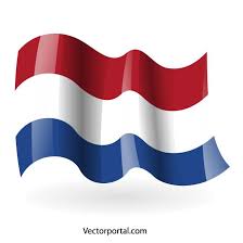 El origen de la bandera holandesa se remonta a la batalla de holanda frente a la españa de los austria, contienda encabezada por el príncipe de orange, guillermo i, y que terminaría por desatar la guerra de los ochenta años. Bandera Ondulada De Holanda Imagen Vectorial Gratuita En Formato Ai Y Eps