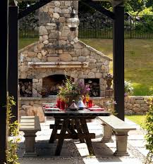 It may seem overwhelming, but knowing the difference in each type of grill will help you may an easier decision. Stone Barbecue Fireplace The Highlight In The Garden Interior Design Ideas Ofdesign