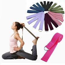 Yoga as therapy is the use of yoga as exercise, consisting mainly of postures called asanas, as a gentle form of exercise and relaxation applied specifically with the intention of improving health. Custom Logo Yoga Stretch Strap D Ring Belt Fitness Exercise Gym Rope Figure Waist Leg Resistance Fitness Bands Cotton Yoga Strap China Yoga Strap And Yoga Stretch Strap Price Made In China Com