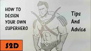 That, my friends, is how you really create a superhero. How To Design Your Own Superhero My Process Youtube
