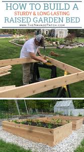 Build this raised garden bed. How To Build A Raised Garden Bed The Navage Patch