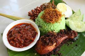 Manakala nasi lemak lauk ayam goreng ala kentucky fried chicken berharga rm5. Nasi Lemak Hijau Mami Jem Home Facebook