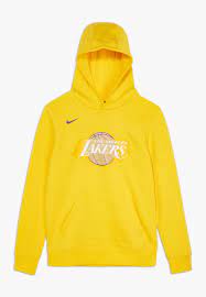 Made from softly brushed fabric, it's warm, relaxed and wears well under a jacket. Nike Performance Nba Los Angeles Lakers James Lebron Hoodie Club Vereinsmannschaften Amarillo Gelb Zalando De