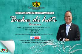 We did not find results for: Perbadanan Perpustakaan Awam Negeri Sembilan Program Bual Bicara Secara Langsung Buku Di Hati Akan Bersiaran Lagi Kali Ini Bersama Dengan Ybhg Tuan Abdul Rahim Bin A Aziz Pegawai Daerah Jelebu Merangkap