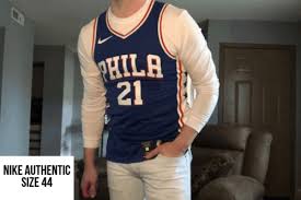 nike authentic nba jersey review how mine fits w photos