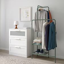 Nikkeby Clothes Rack Gray Green 31 1 2x66 7 8 Ikea In 2020 Clothing Rack Clothes Rail Ikea