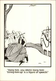 Discover more posts about gary larson. Vintage Gary Larson Far Side 1980s Postcard Gfz Cowboys Hanging Hippostcard