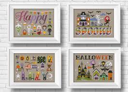 I love the design used for this spooky pattern. It S A Spooky Wor L D Halloween Theme 3 1 For Free Digital Cross Stitch Pattern
