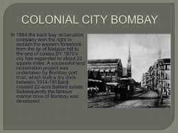 LONDON AND COLONIAL CITY BOMBAY | PPTX