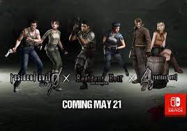 It is the fifth major installment in the resident evil series and was originally released for the gamecube in 2002. Resident Evil 0 1 And 4 Heading To Switch In May Green Man Gaming Newsroom