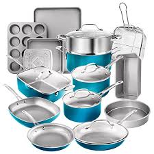 Gotham Steel 10-Pc. Aluminum Dishwasher Safe Non-Stick Cookware Set |  Westland Mall