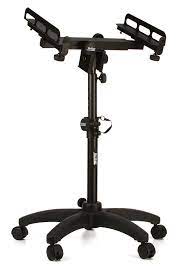 Small mixers, autolocators, digital audio workstations, drum machines, samplers, laptop computers, and more. On Stage Stands Mix400 Autolocator Mixer Stand Sweetwater