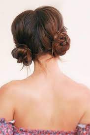 Low Double Buns For Spring Hair 2021 In 2021 Double Hair Buns Easy Hairstyles For Long Hair Spring Hairstyles