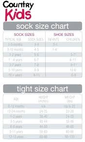 Shoe Size Sock Converter Infant Foot Sizes Useful For