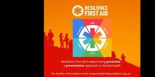 Resilience First Aid Training August 2026