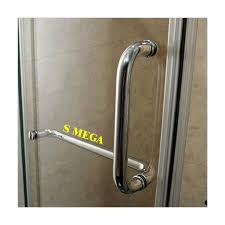Maybe you would like to learn more about one of these? Sus304 Shower Door Handle Straight Stainless Steel Door Pull With Towel Holder For Bathroom Glass Door Shopee Malaysia