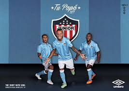 El modelo es un trabajo de new balance y tendrá su debut por los puntos en su próximo duelo por copa sudamericana ante el plaza colonia de uruguay. Camiseta Suplente Umbro Del Junior De Barranquilla 2015 16
