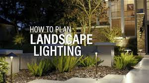 This is a great way to add lighting and enhance the look of a fence or wall at the same time. How To Install Landscape Lighting Start With A Plan Youtube