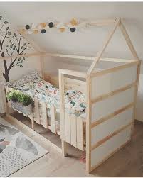 Ikea Hausbett Die Besten Ideen Zum Schlafen Unterm Dach Kura Bett Haus Kinderschlafzimmer Hausbett